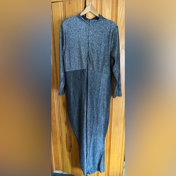 Eloquii Stunning Stretch Glitter Dress - Picture 4 of 9